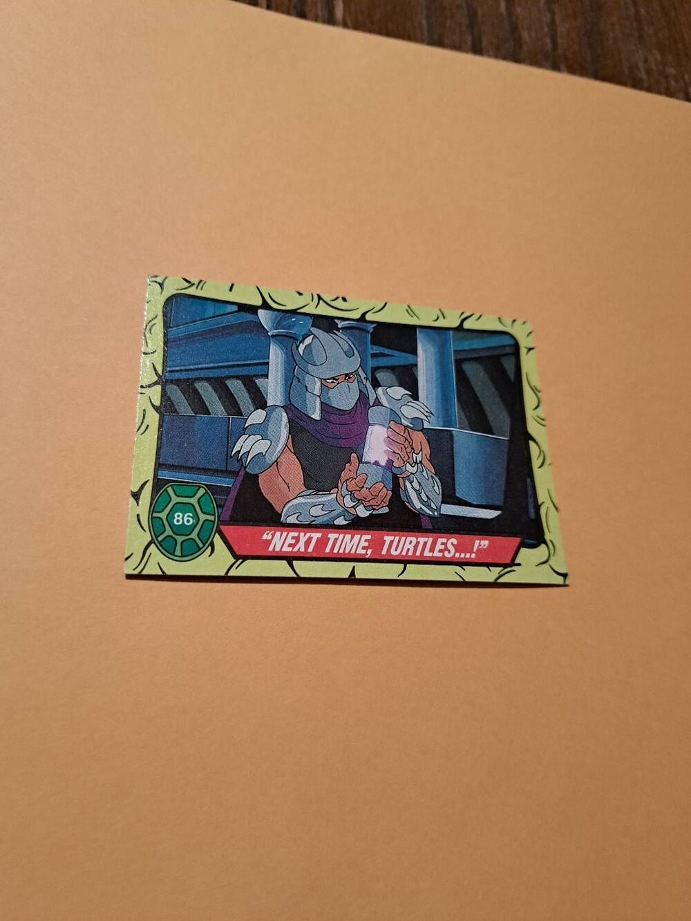 1989 Topps TMNT Trading Card 86 Teenage Mutant Ninja Turtles